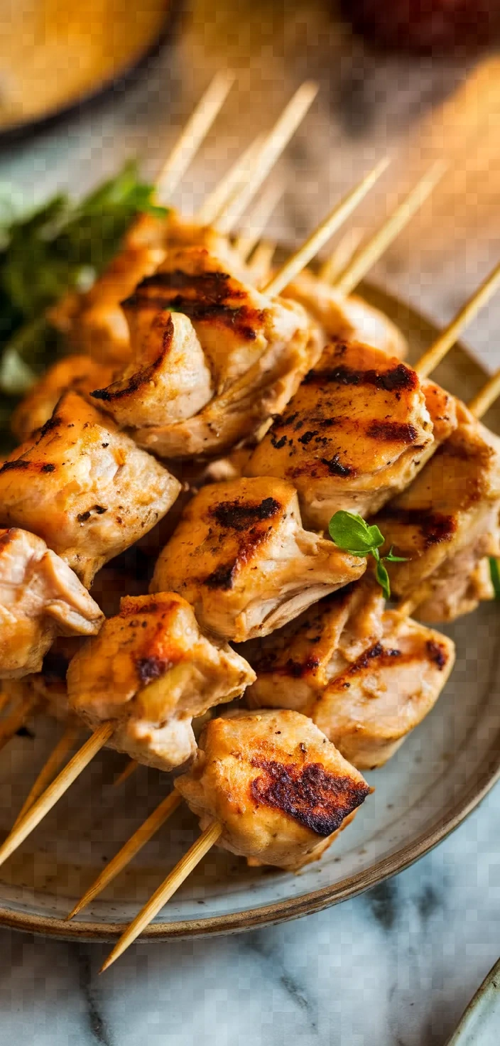 10. Thai Coconut Curry Chicken Skewer Recipes