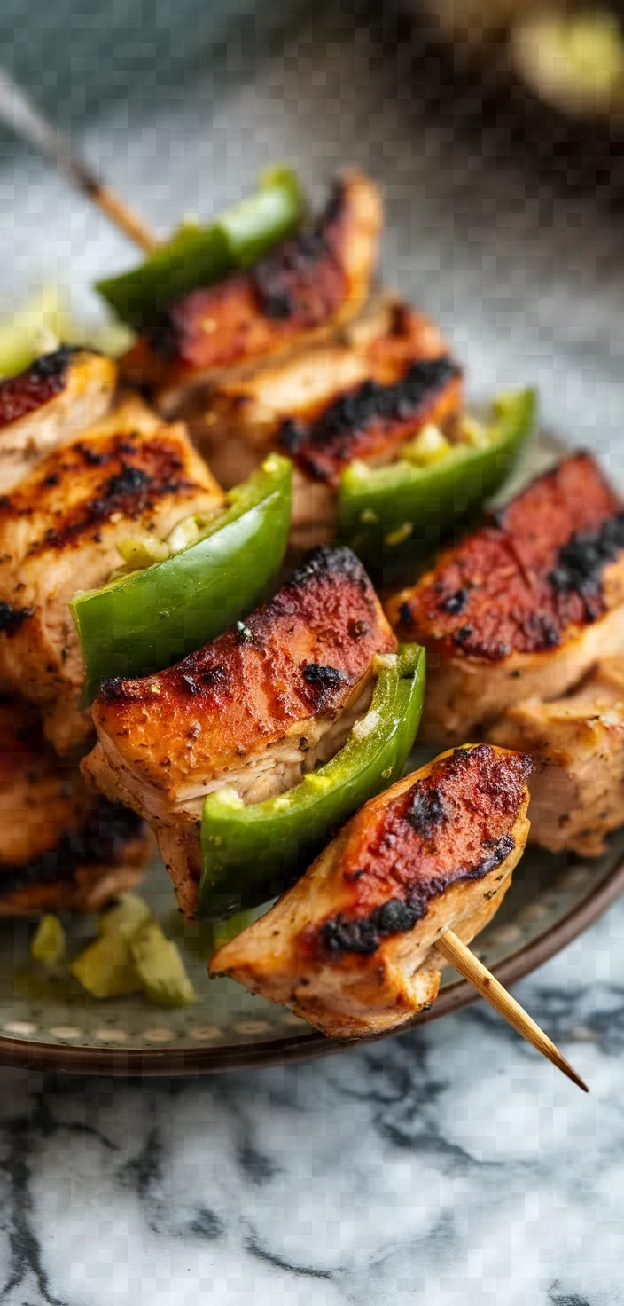 11. Caribbean Jerk Chicken Skewer Recipes