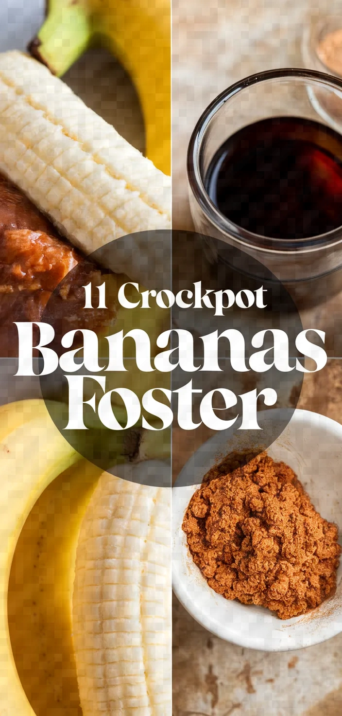 11. Crockpot Bananas Foster