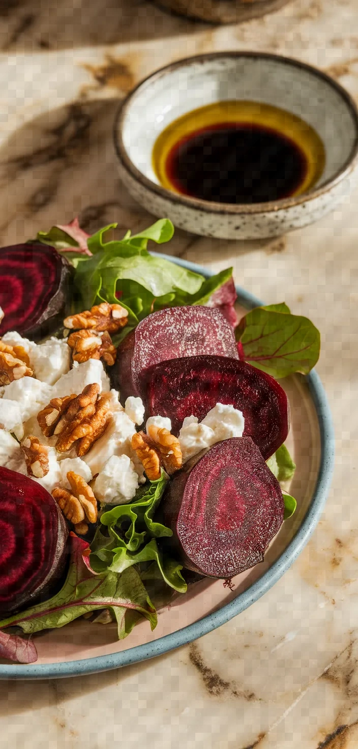 11. Easter Appetizers Beet and Goat Cheese Salad