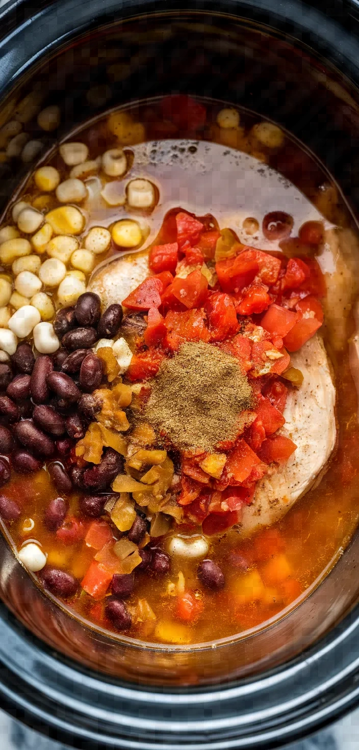 13. Crockpot Chipotle Chicken Soup