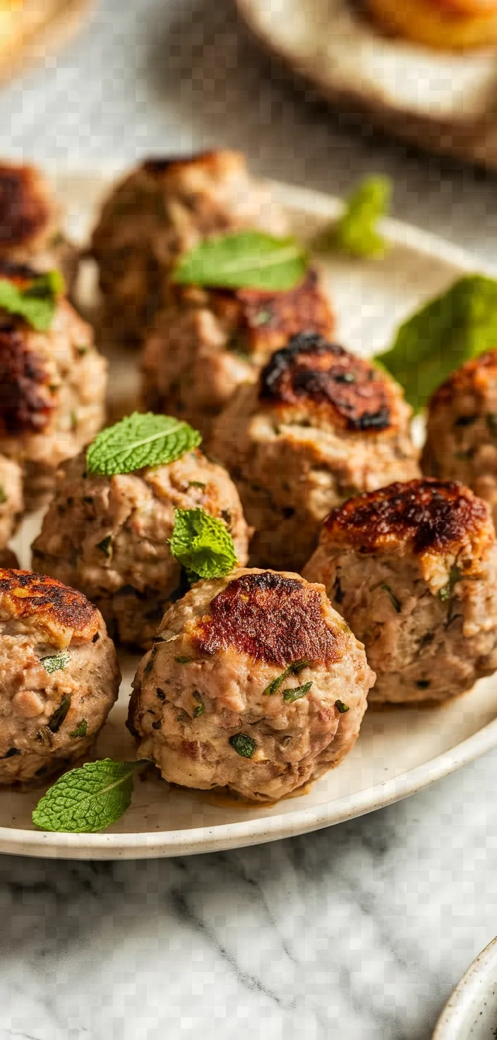 13. Easter Appetizers Lamb Meatballs