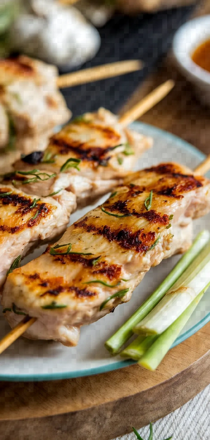 14. Vietnamese Lemongrass Chicken Skewer Recipe