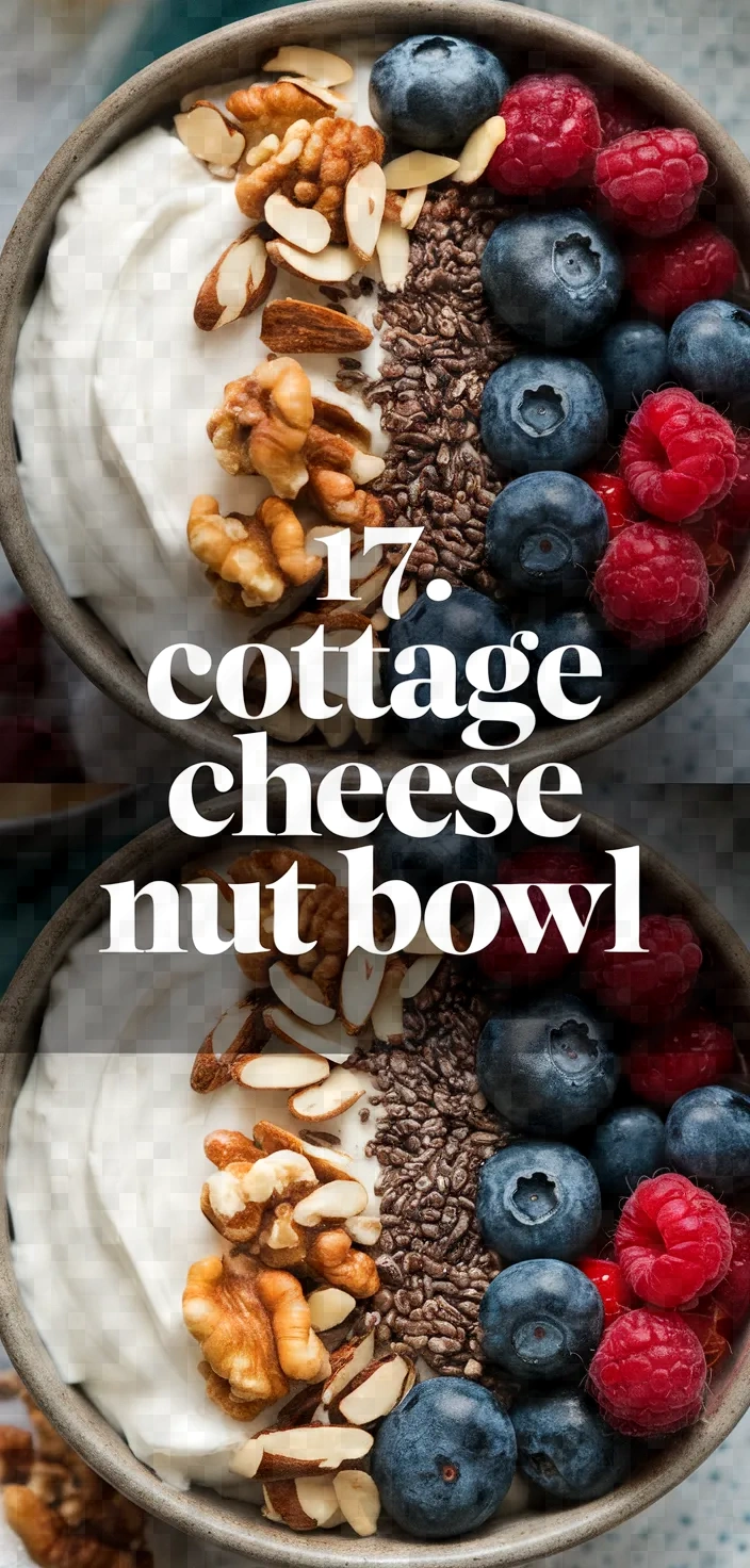 17. Cottage Cheese Nut Bowl