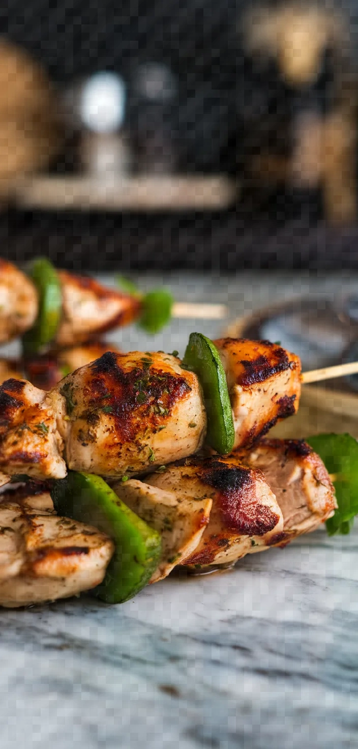 3. Jamaican Jerk Chicken Skewer Recipe