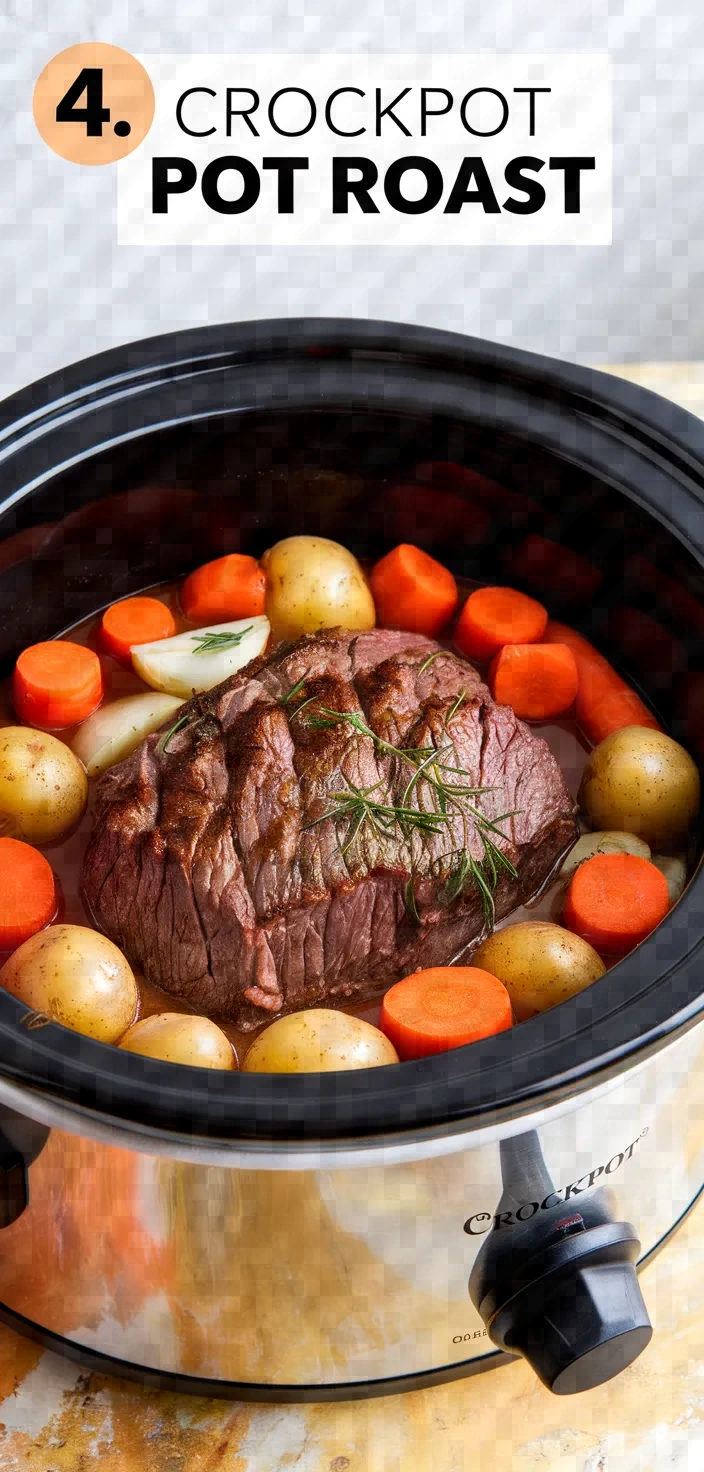 4. Crockpot Pot Roast