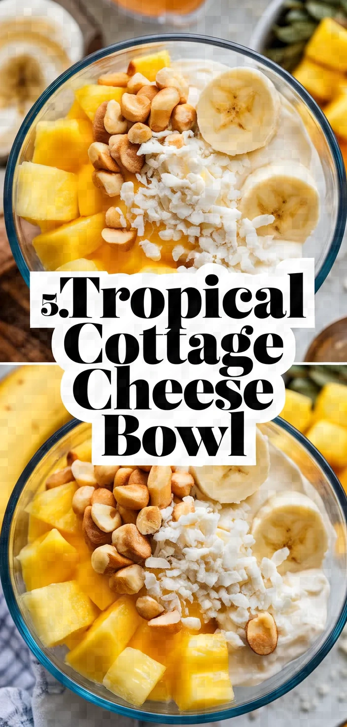 5. Tropical Cottage Cheese Bowl