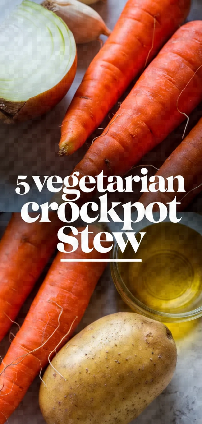 5. Vegetarian Crockpot Stew