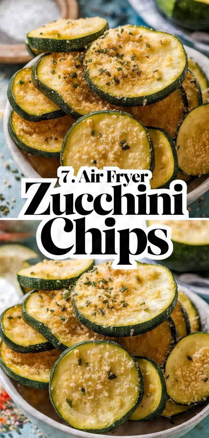 7. Air Fryer Zucchini Chips