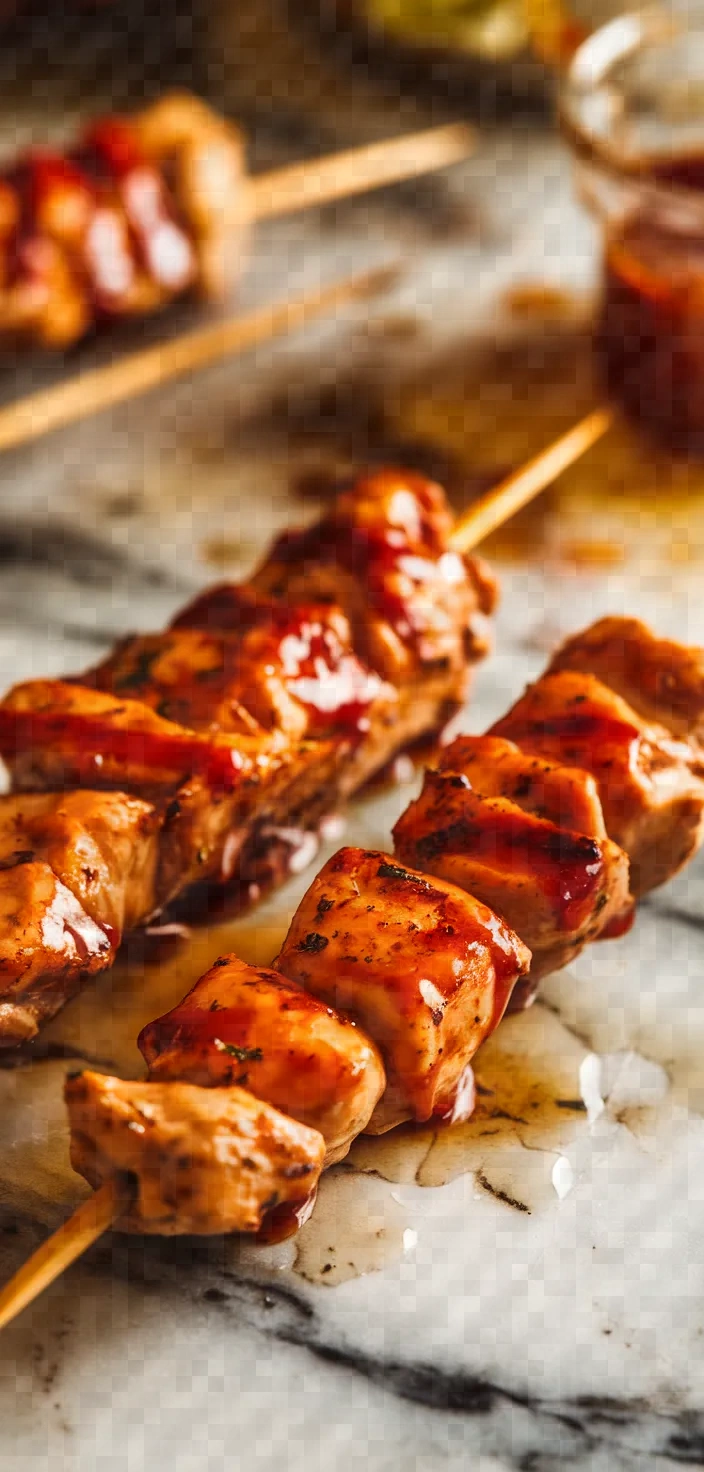 7. Honey Sriracha Chicken Skewer Recipes