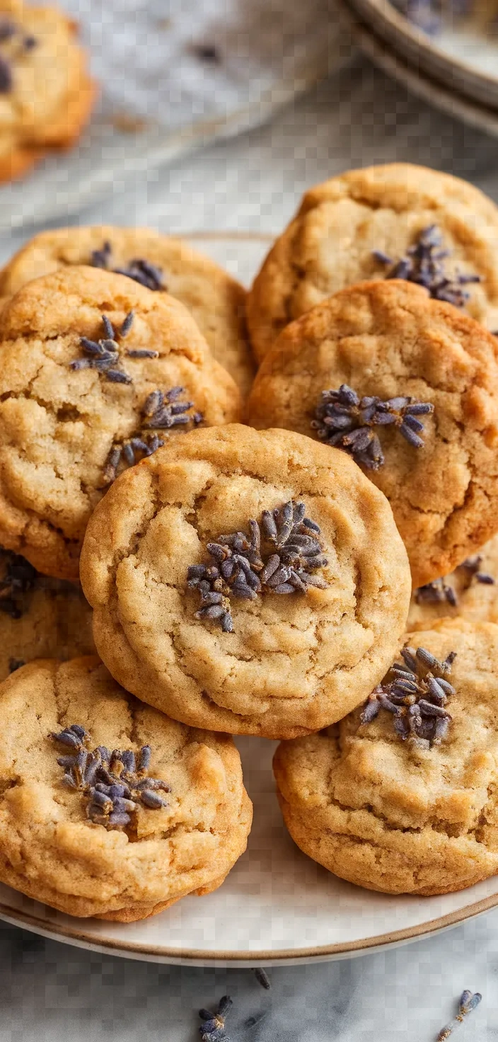 7. Vegan Lavender Cookies