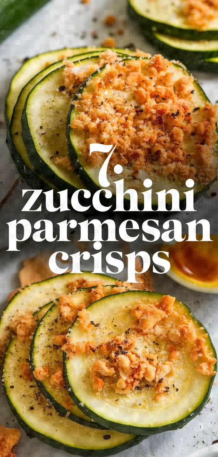 7. Zucchini Parmesan Crisps