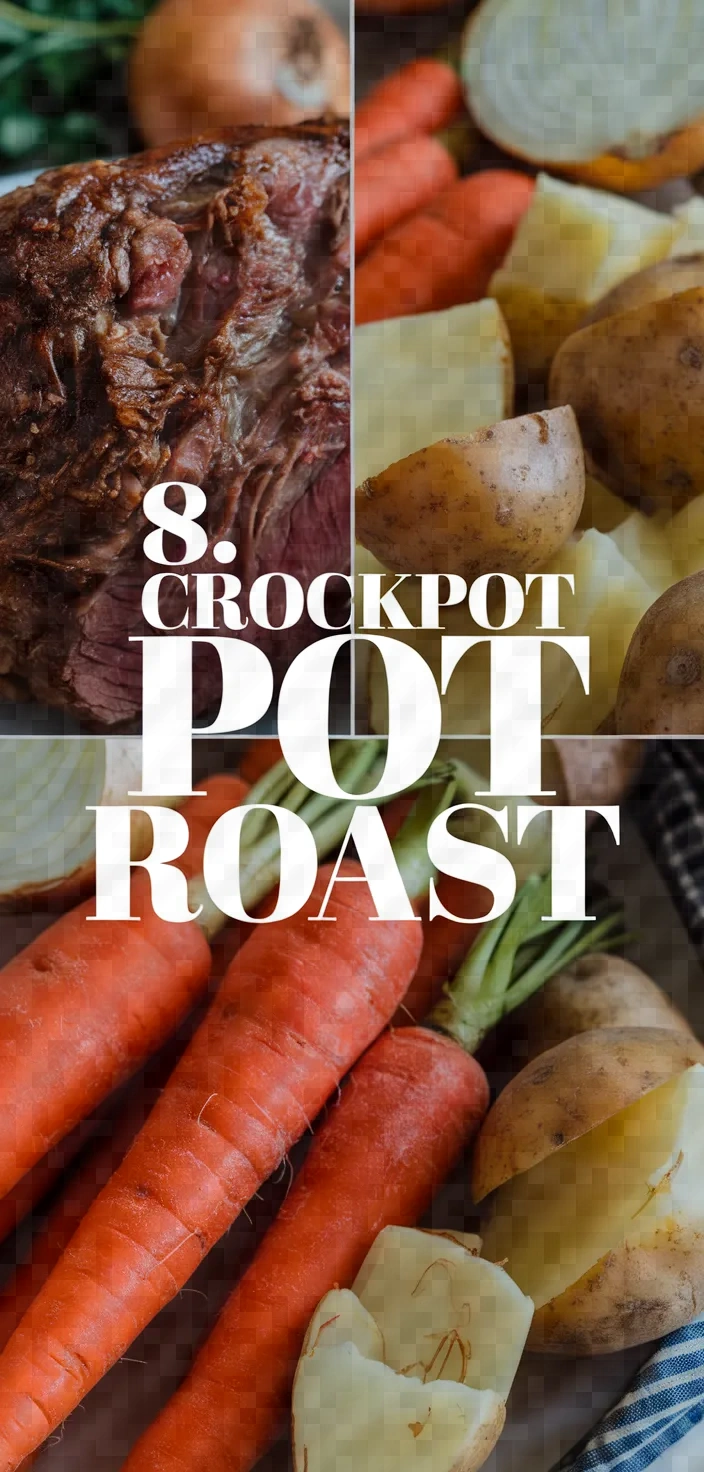 8. Crockpot Pot Roast