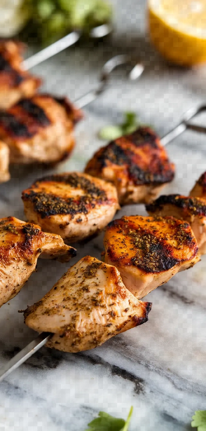 9. Middle Eastern Za'atar Chicken Skewer Recipes