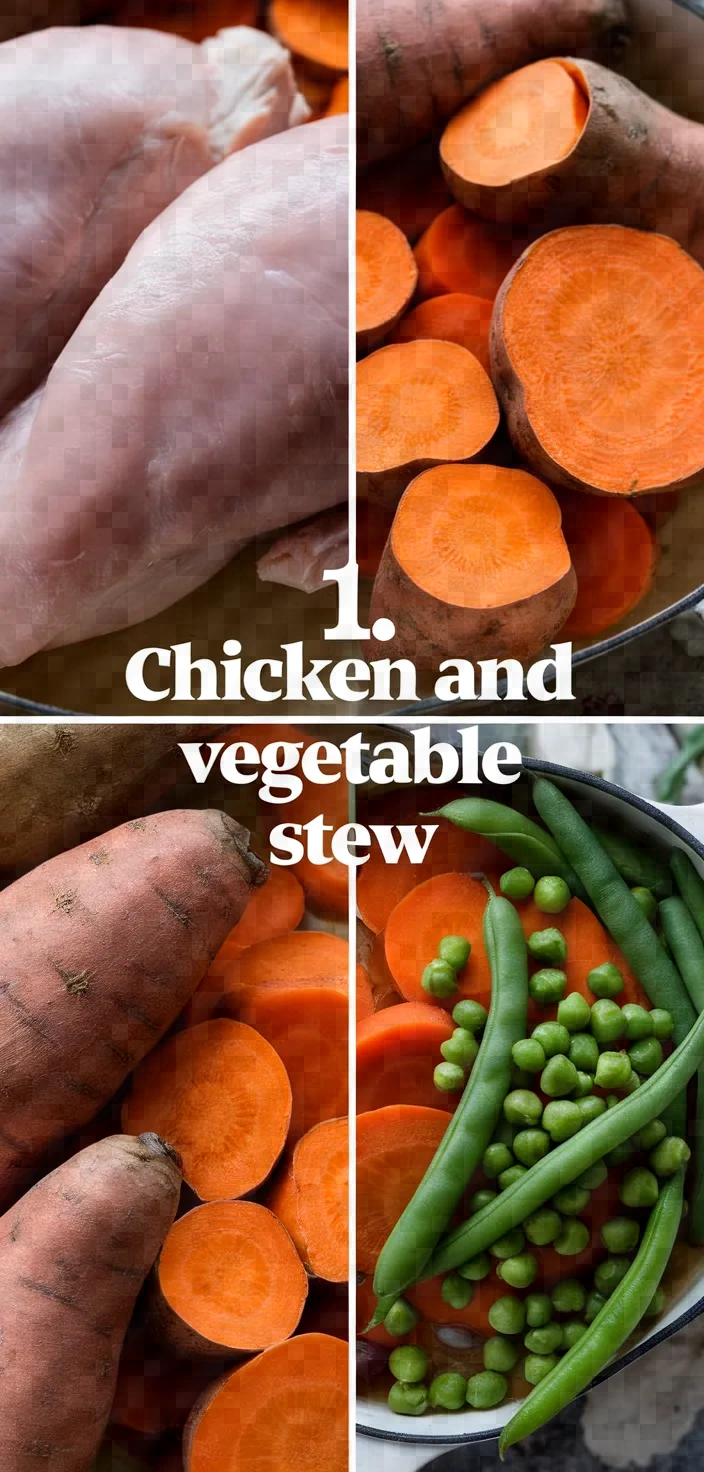 1. Chicken and Vegetable Stew