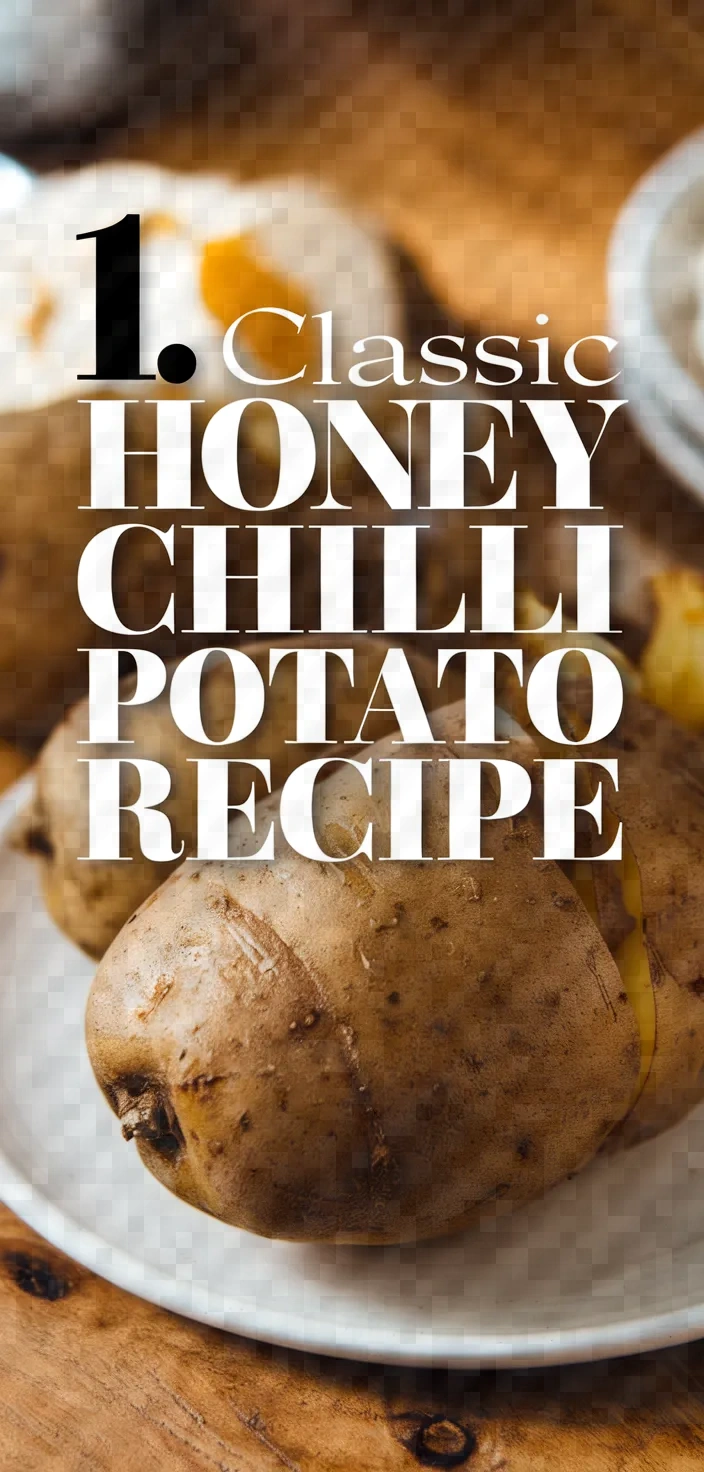 1. Classic Honey Chilli Potato Recipe