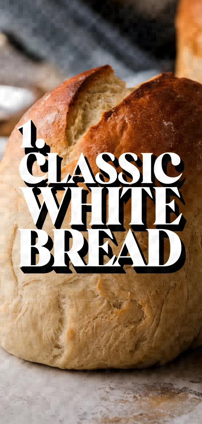 1. Classic White Bread