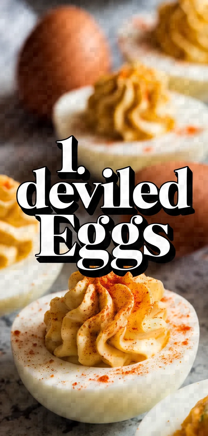 1. Deviled Eggs