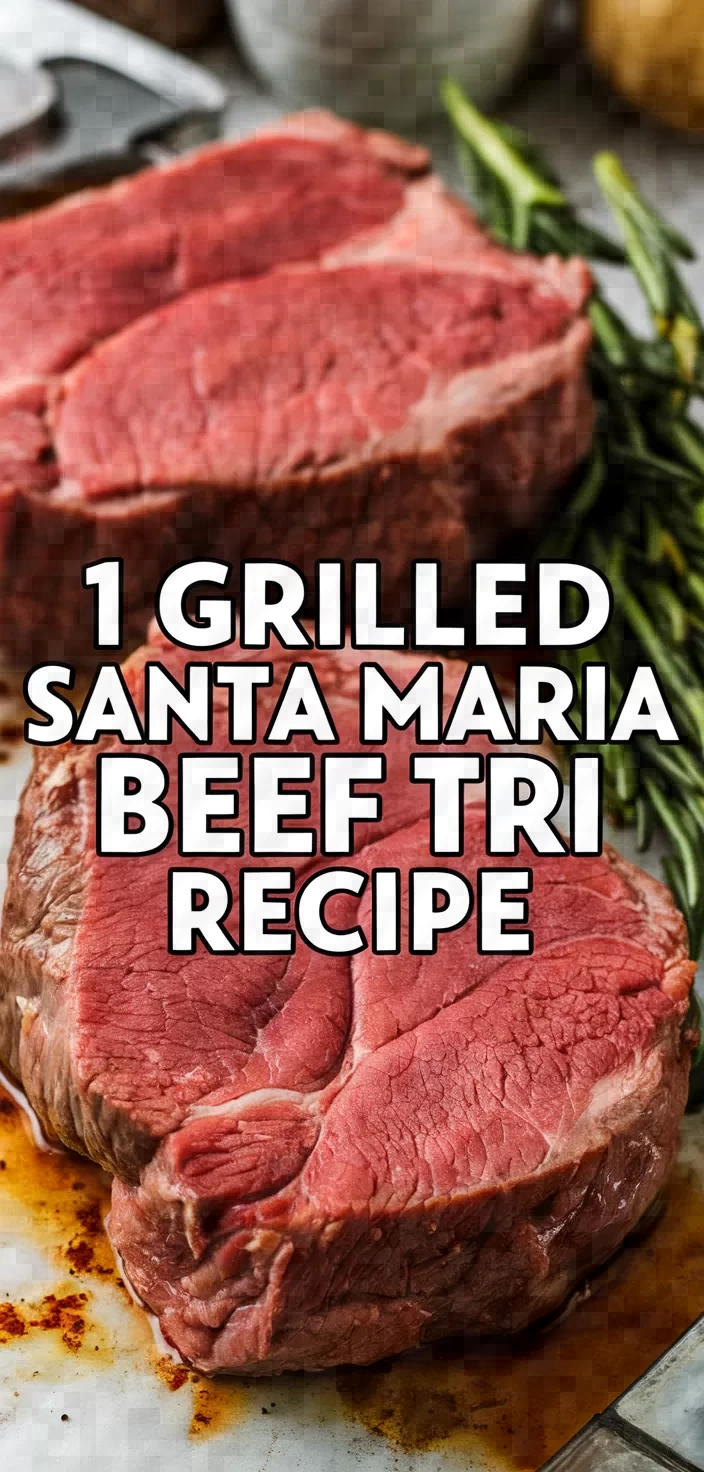 1. Grilled Santa Maria Beef Tri Tip Recipe