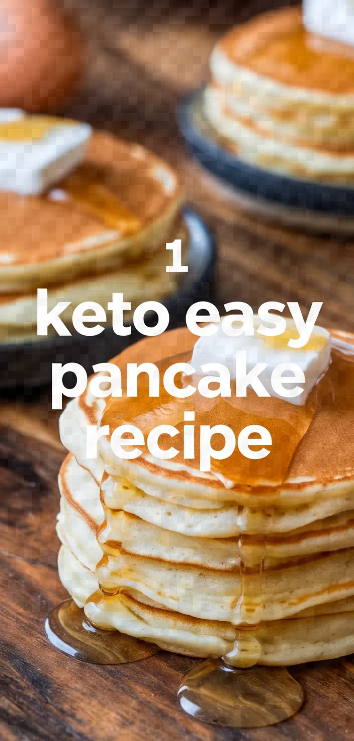 1. Keto Easy Pancake Recipe