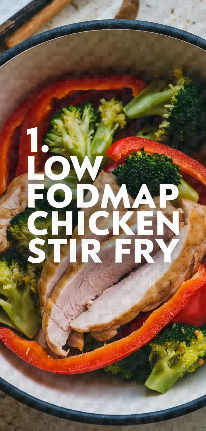 1. Low FODMAP Chicken Stir Fry