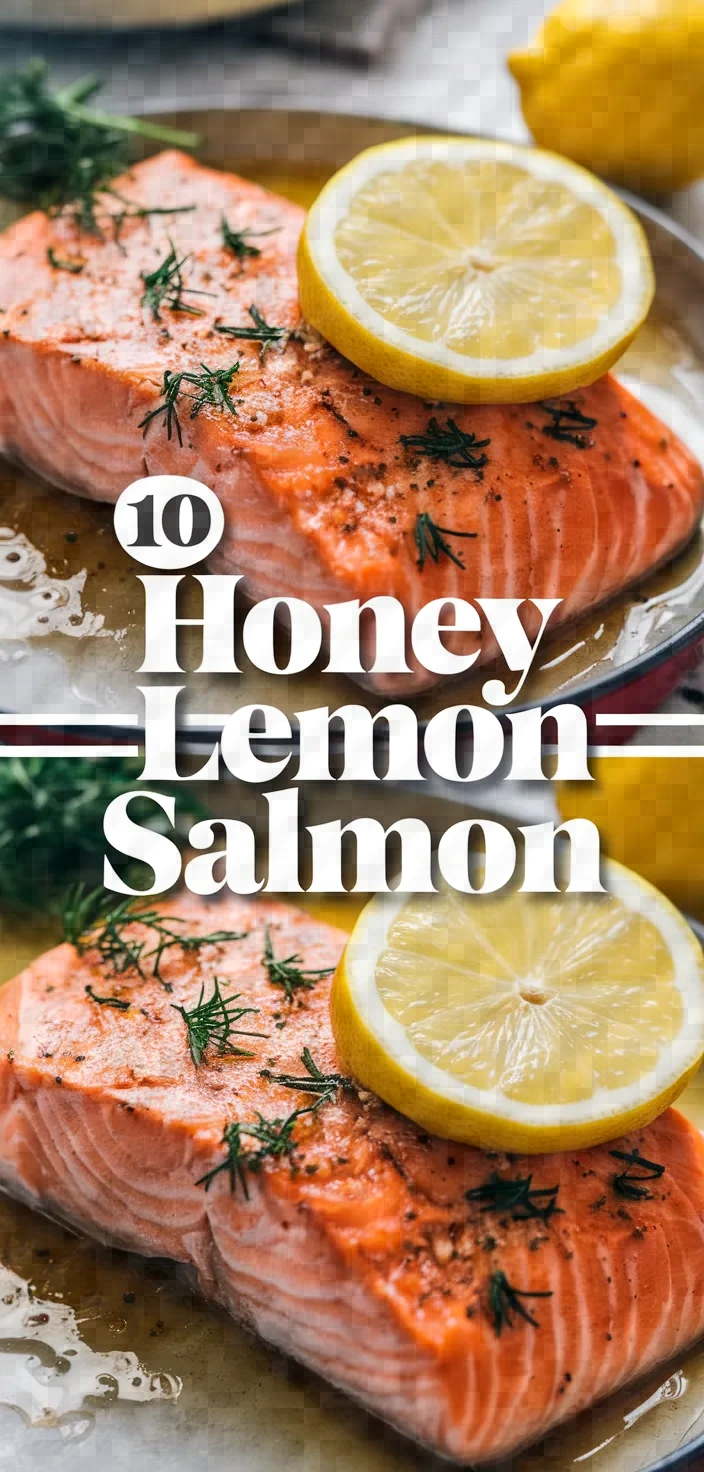 10. Honey Lemon Salmon