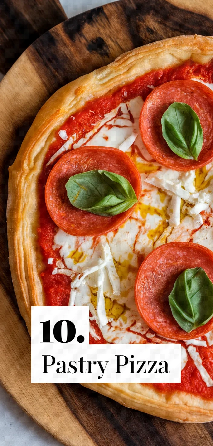 10. Puff Pastry Pizza