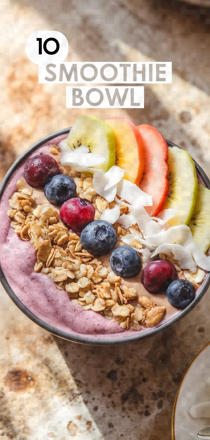 10. Smoothie Bowl