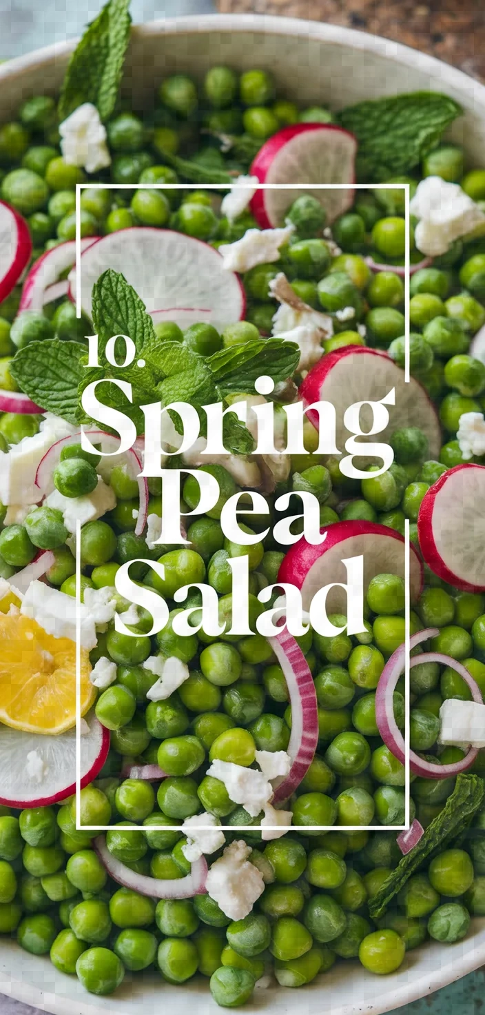 10. Spring Pea Salad