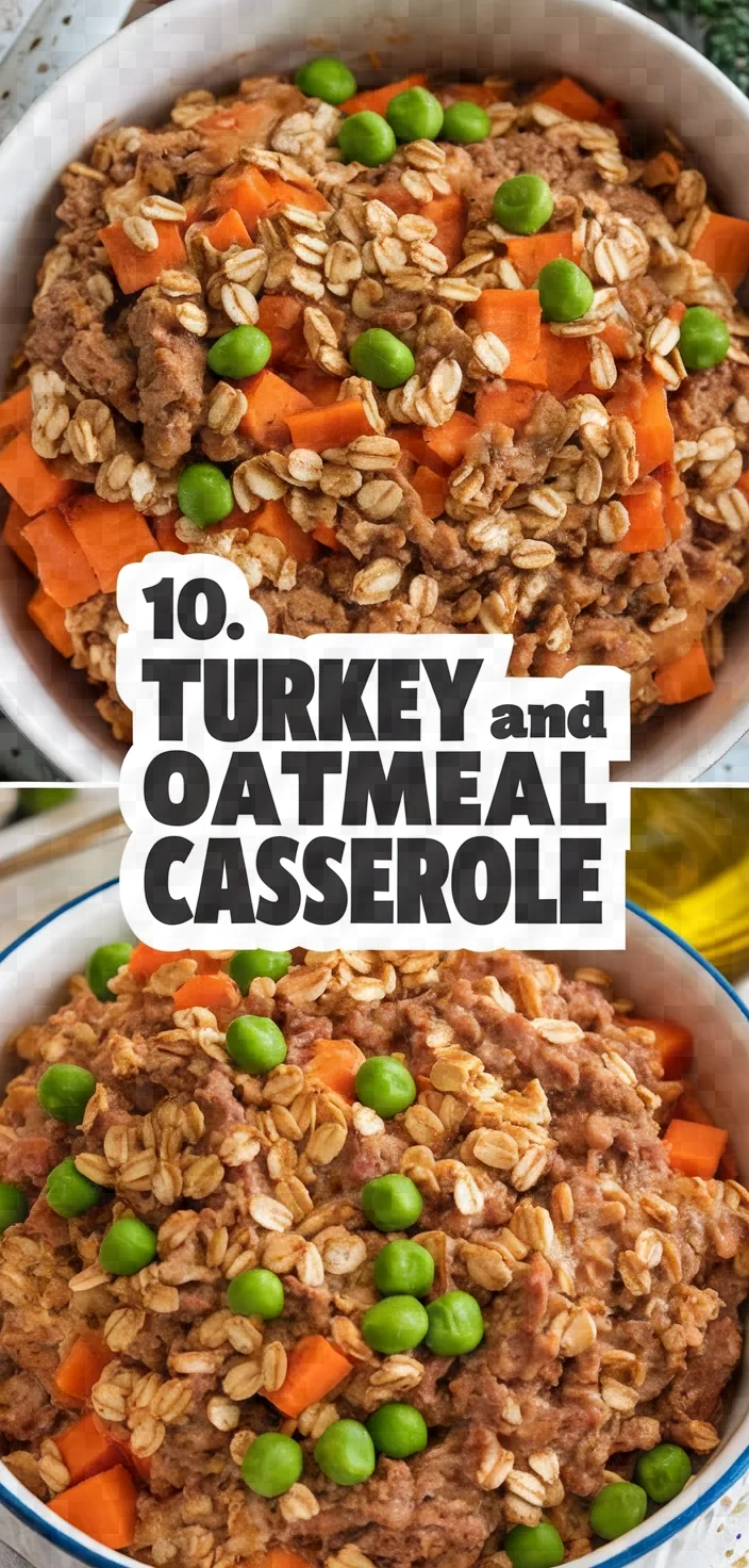 10. Turkey and Oatmeal Casserole