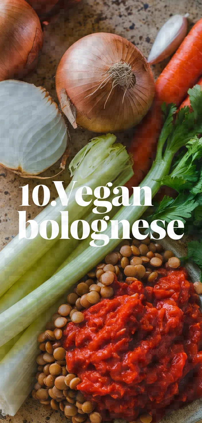 10. Vegan Bolognese