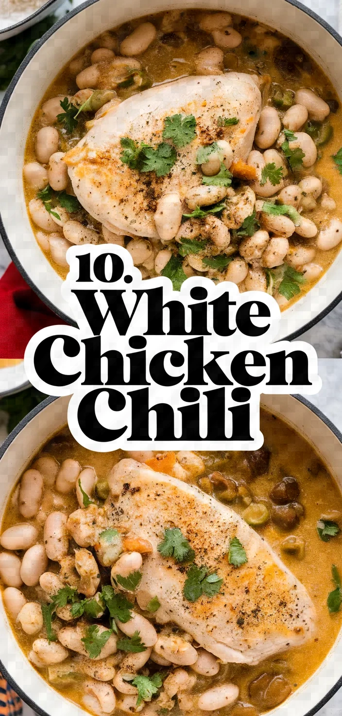 10. White Chicken Chili