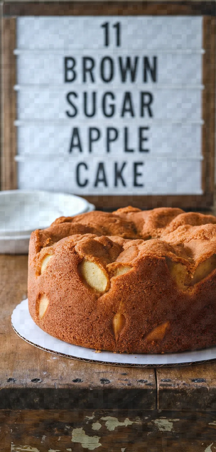 11. Brown Sugar Apple Cake