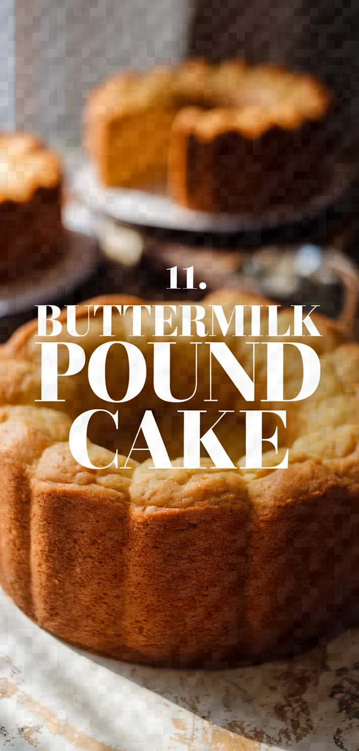 11. Buttermilk Pound Cake