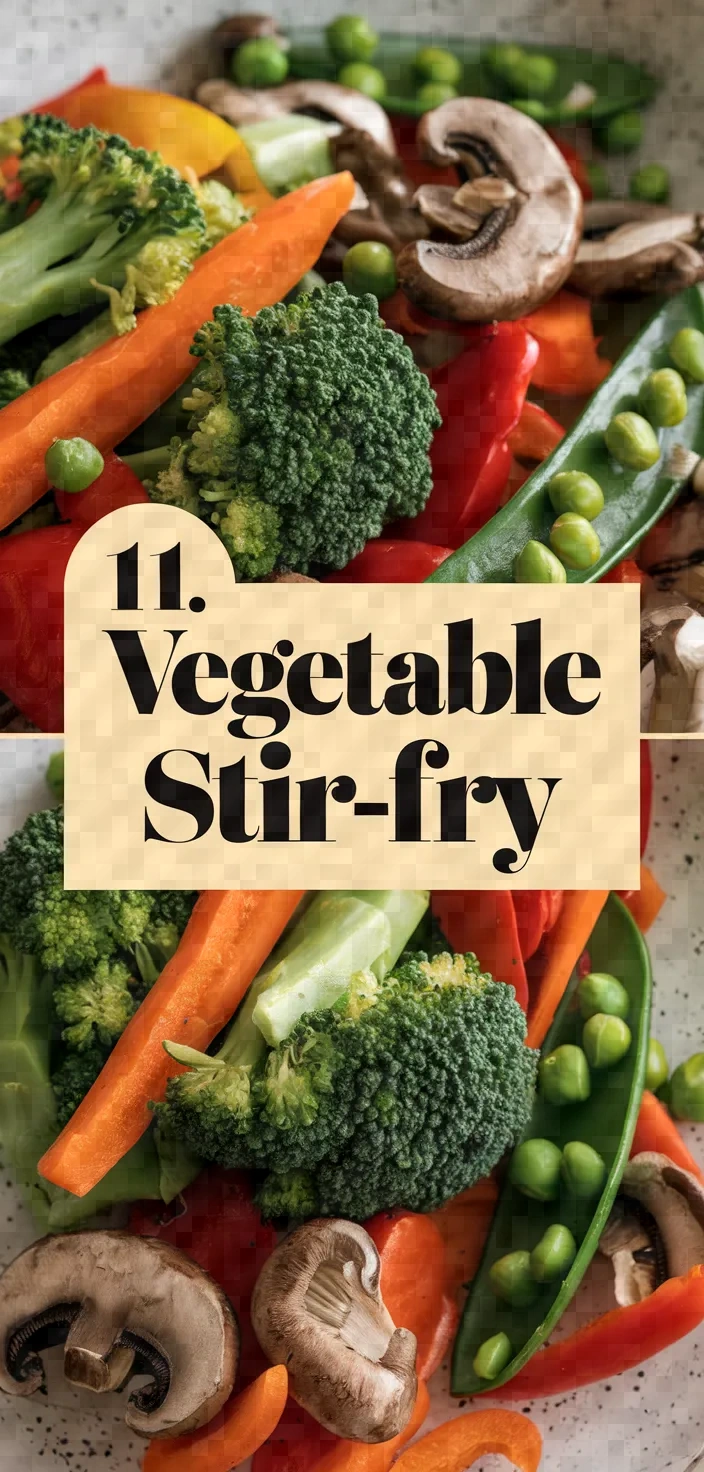 11. Vegetable Stir-Fry