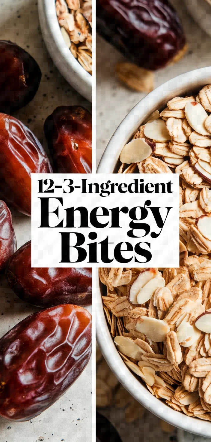 12. 3-Ingredient Energy Bites