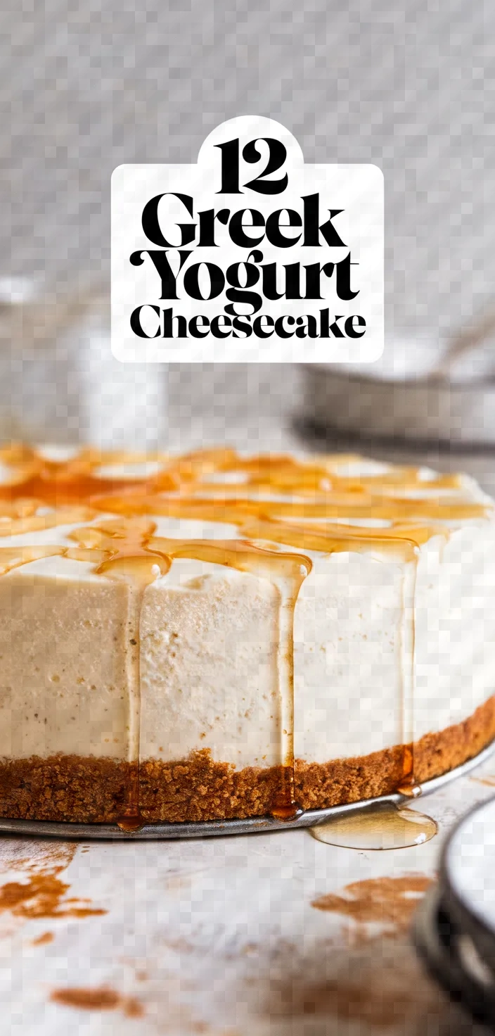 12. Greek Yogurt Cheesecake