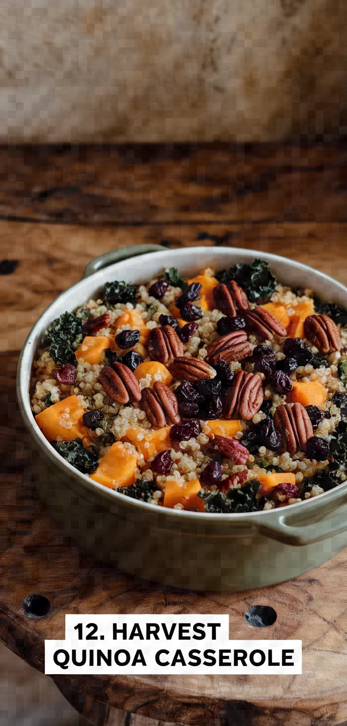 12. Harvest Quinoa Casserole