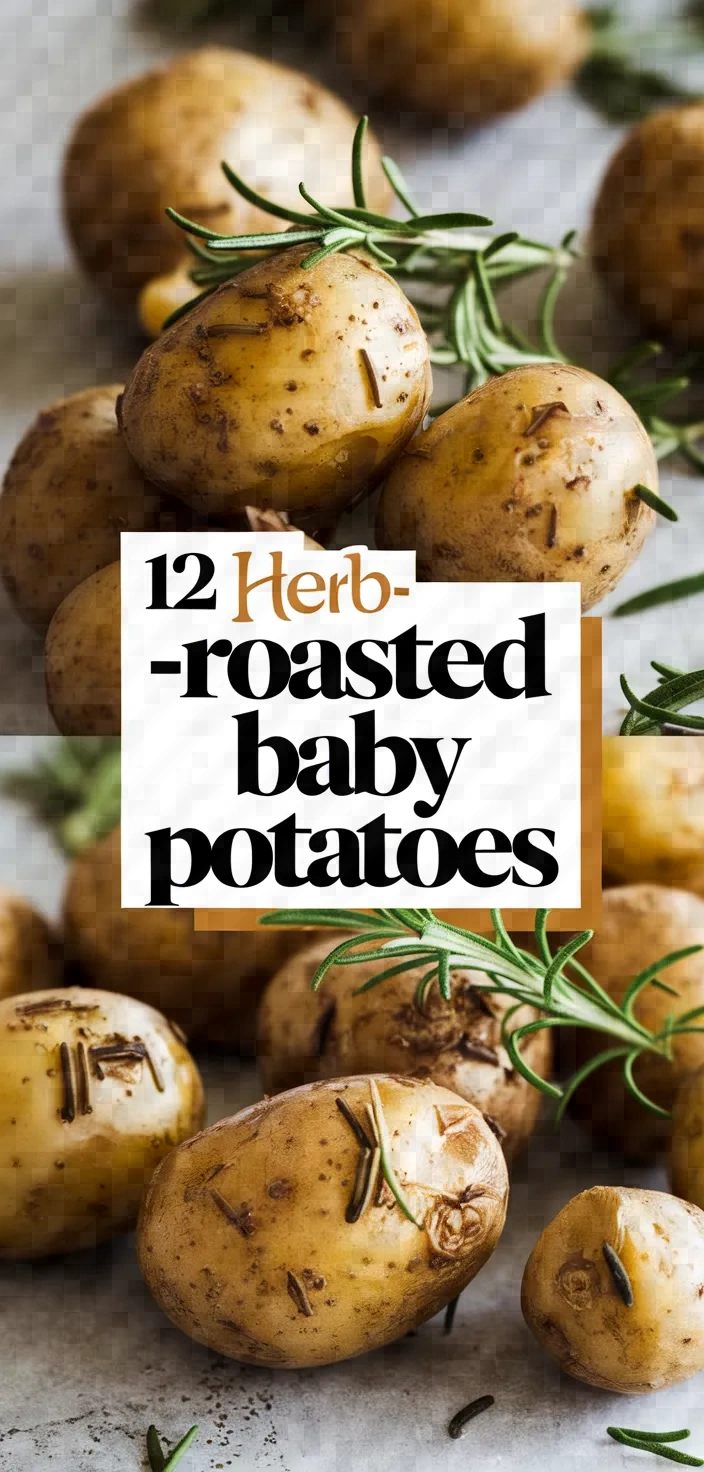 12. Herb-Roasted Baby Potatoes