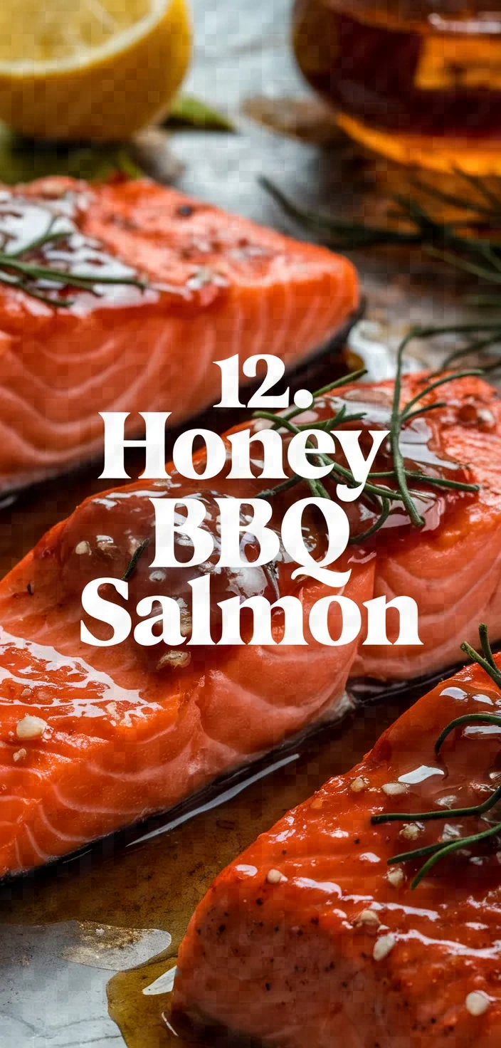 12. Honey BBQ Salmon