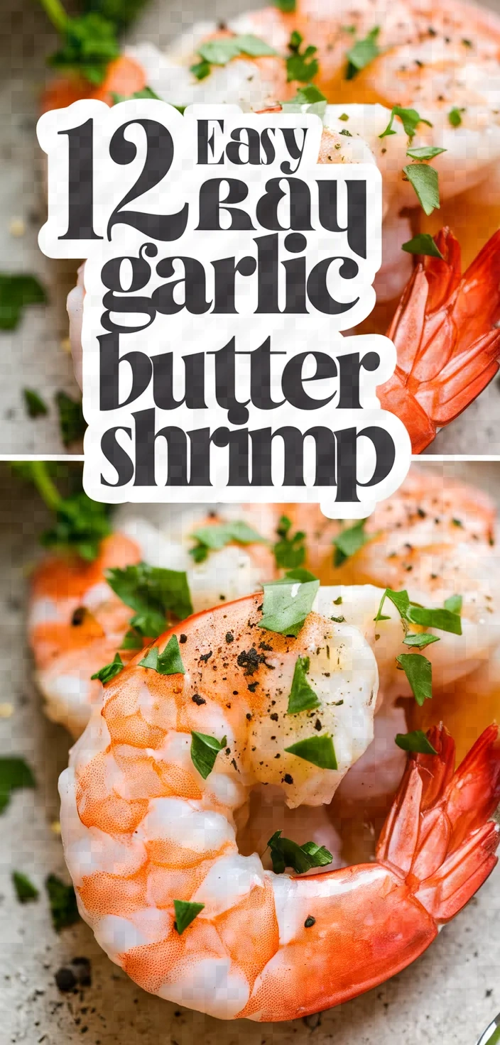 12. Keto Easy Garlic Butter Shrimp