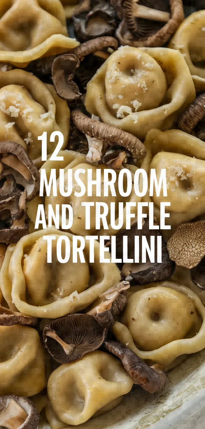 12. Mushroom and Truffle Tortellini