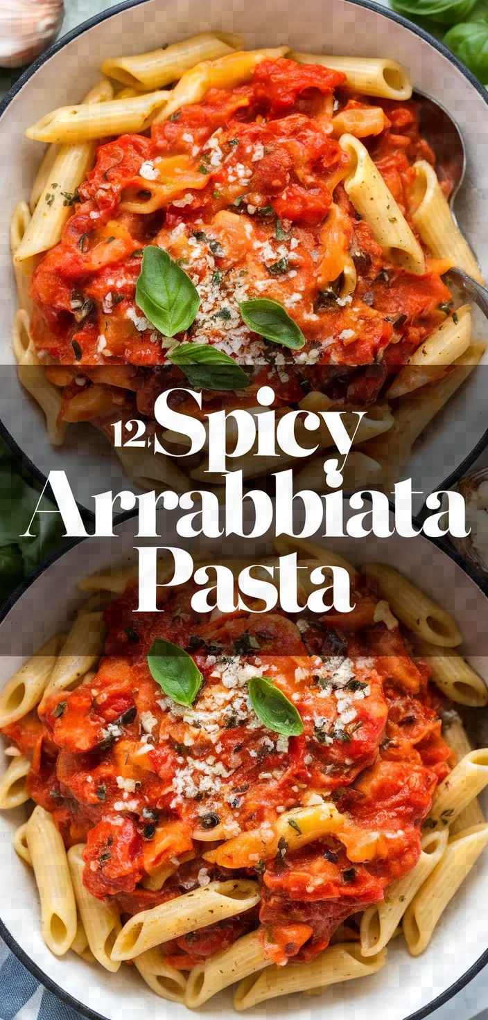 12. Spicy Arrabbiata Pasta