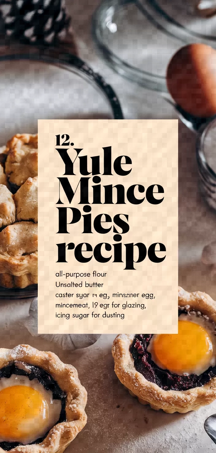 12. Yule Mince Pies Recipe