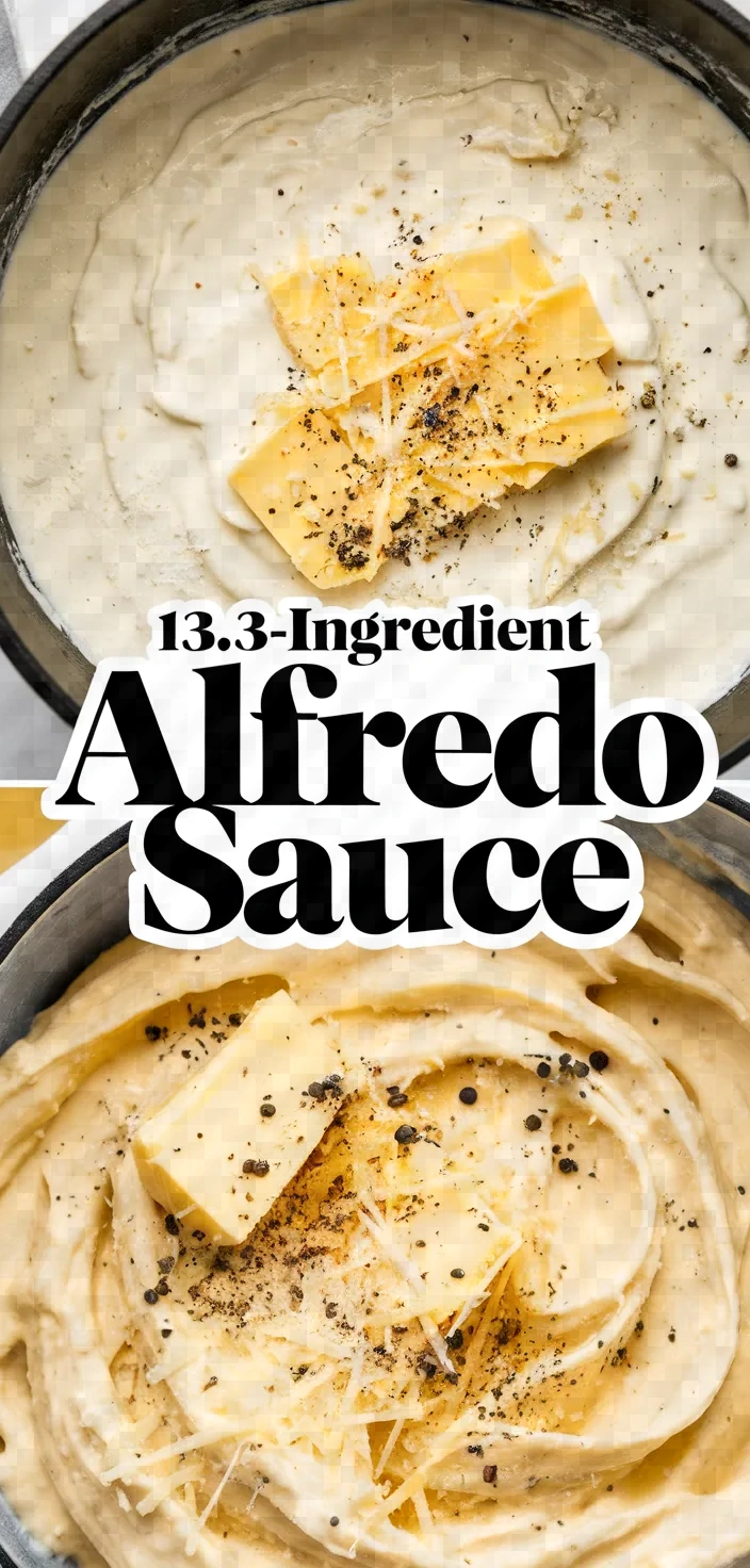 13. 3-Ingredient Alfredo Sauce