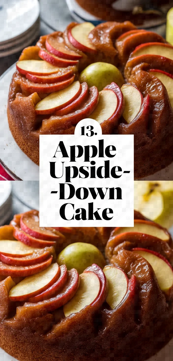 13. Apple Upside-Down Cake