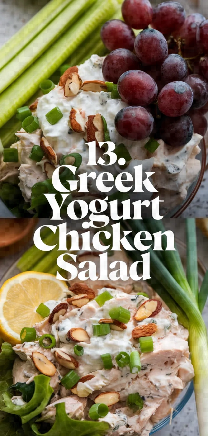 13. Greek Yogurt Chicken Salad