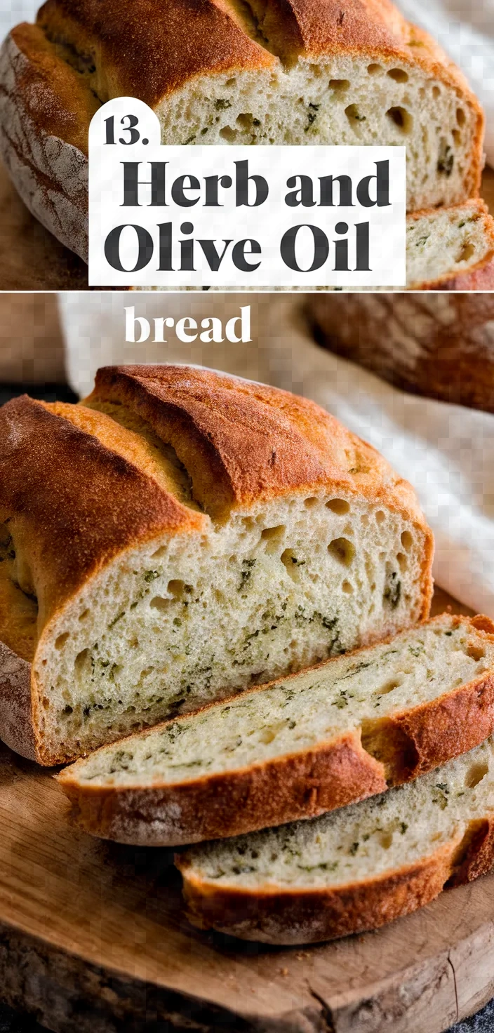 13. Herb and Olive Oil Bread