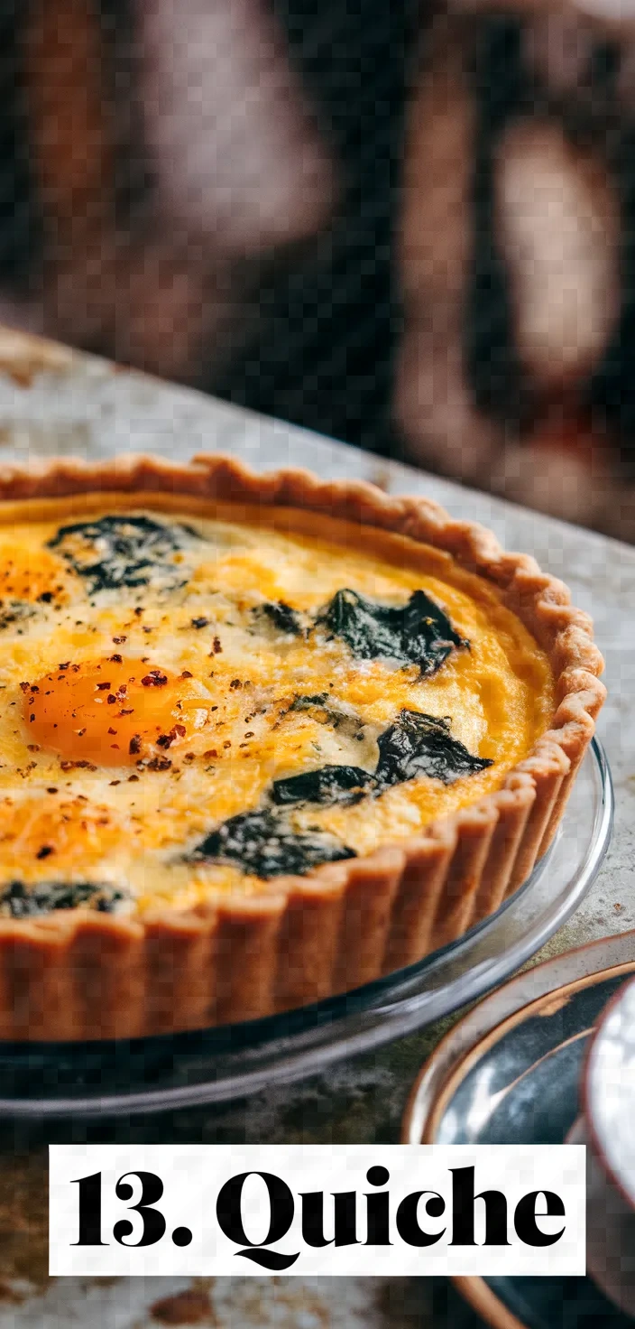 13. Quiche