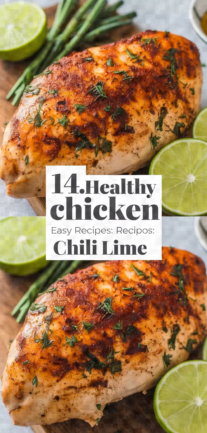 14. Healthy Chicken Easy Recipes: Chili Lime